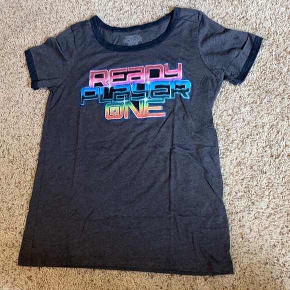 BNWOT super soft “Ready Player One” Scoreboard ringer tee - Junior’s size M - Picture 5 of 9